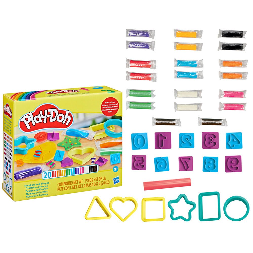 Play - Doh Numbers and Shapes Playset - Mastermind Toys___232711