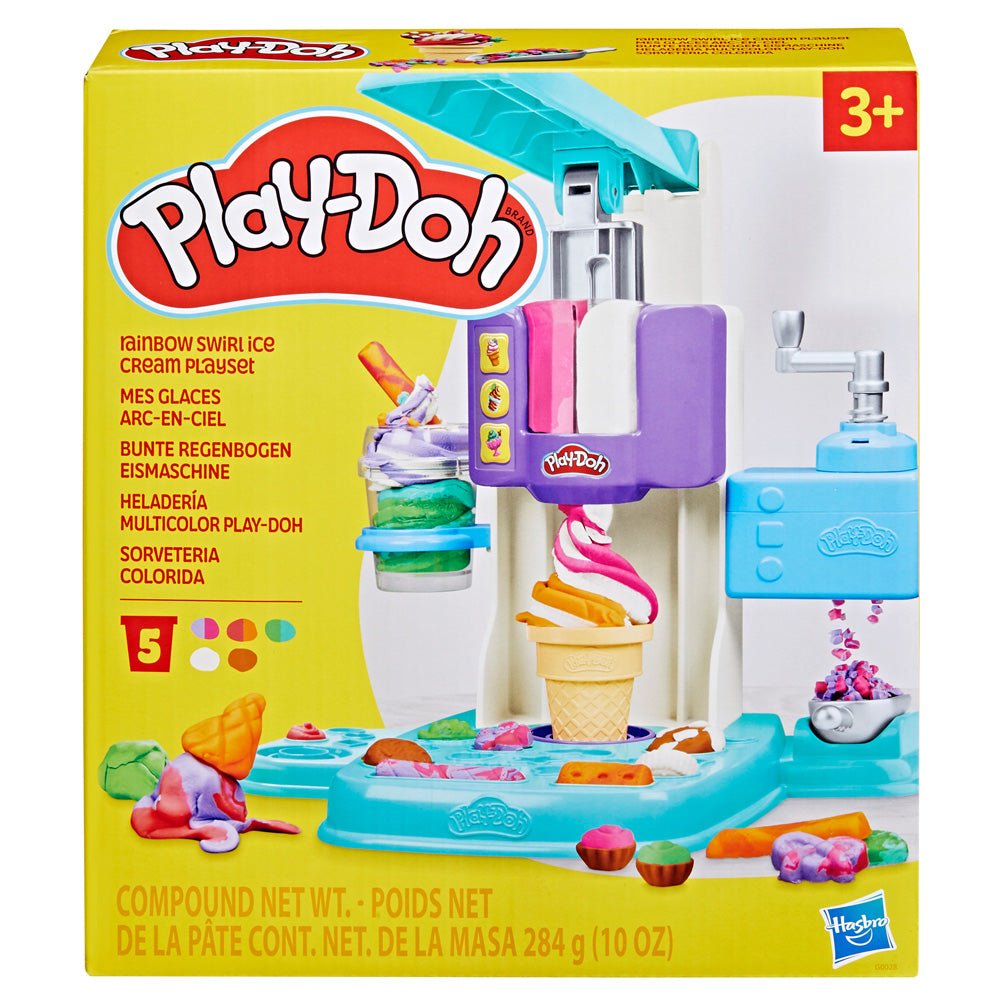 Play - Doh Rainbow Swirl Ice Cream Playset - Mastermind Toys___238490