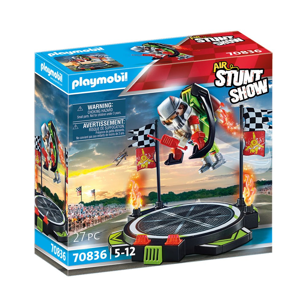 Playmobil Air Stunt Show Stuntman with Jetpack Playsets - Mastermind Toys___227598