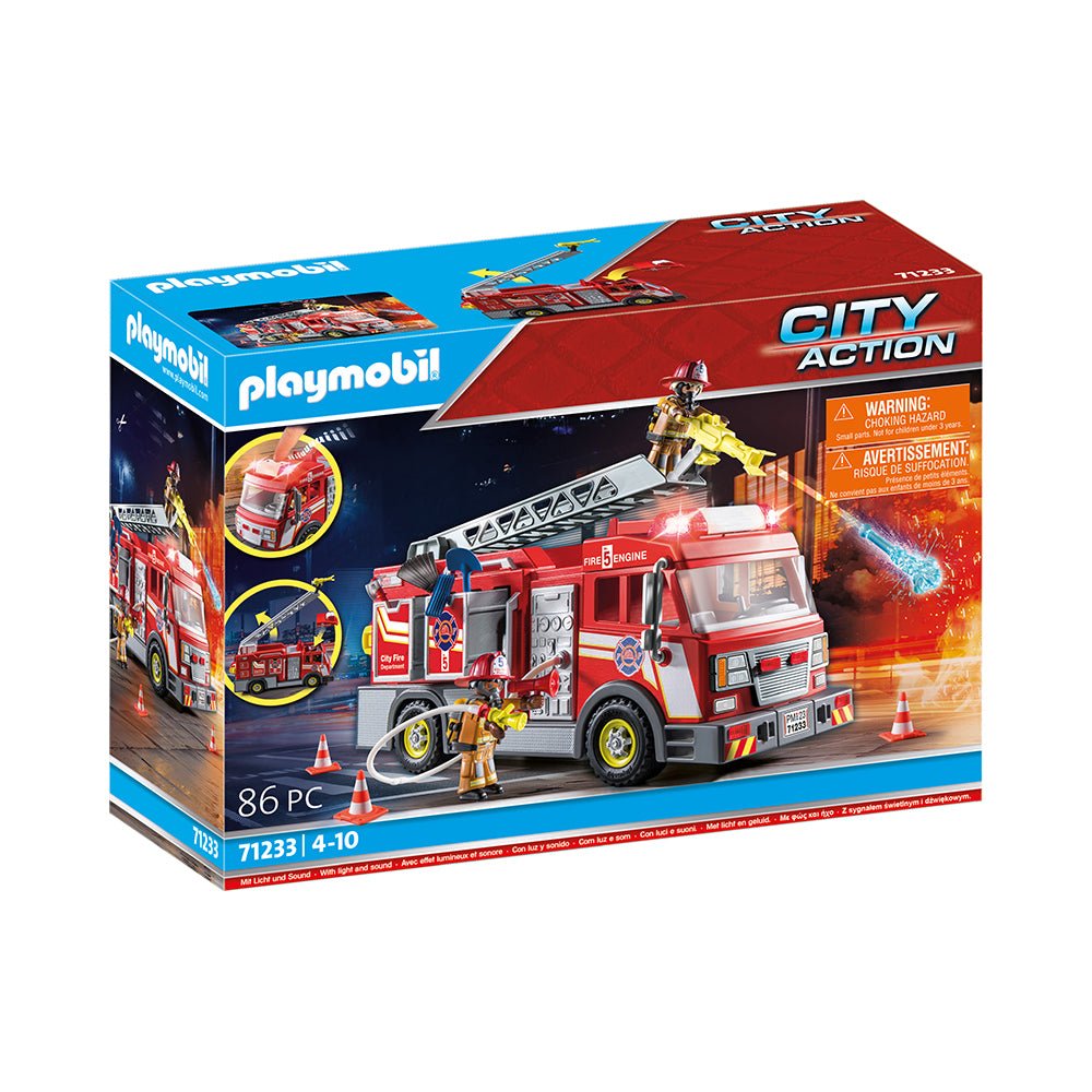 Playmobil City Action Fire Truck - Mastermind Toys___229137