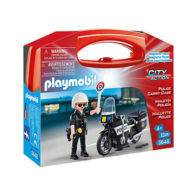 Playmobil City Action Police Small Carrying Case - Mastermind Toys___142371