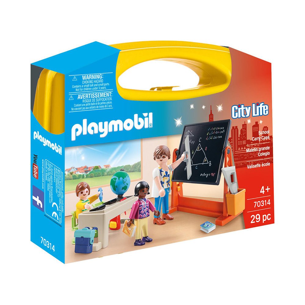 Playmobil City Life School Carry Case Large - Mastermind Toys___217299