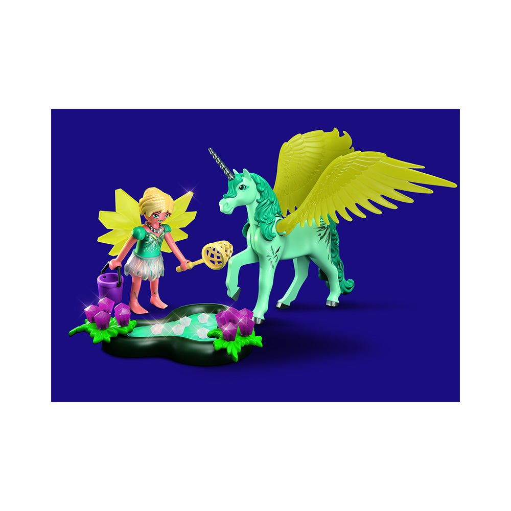 Playmobil Crystal Fairy With Unicorn - Mastermind Toys___225465