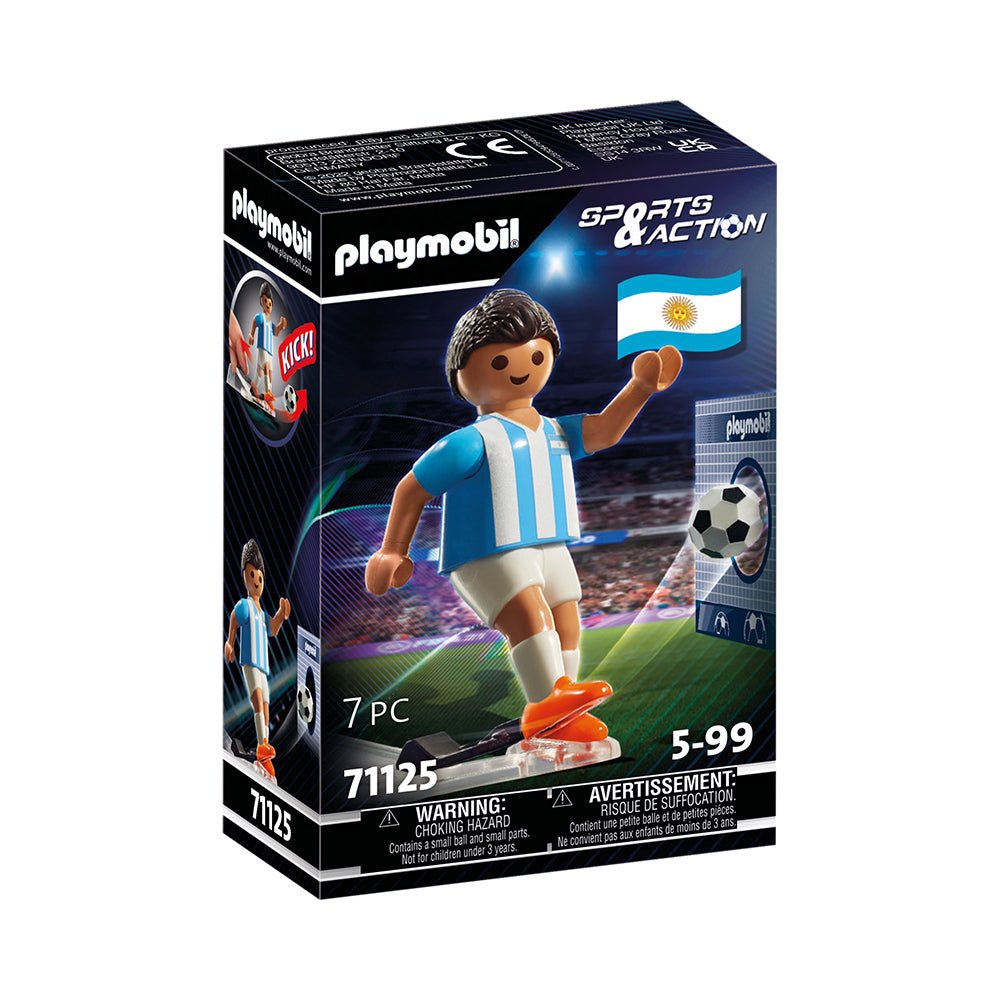 Playmobil Soccer Player Argentina - Mastermind Toys___227505