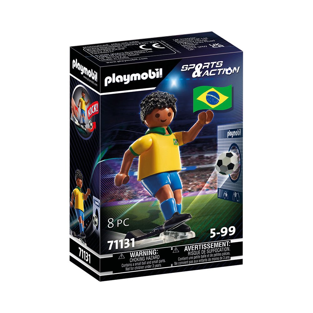 Playmobil Soccer Player Brazil - Mastermind Toys___227509