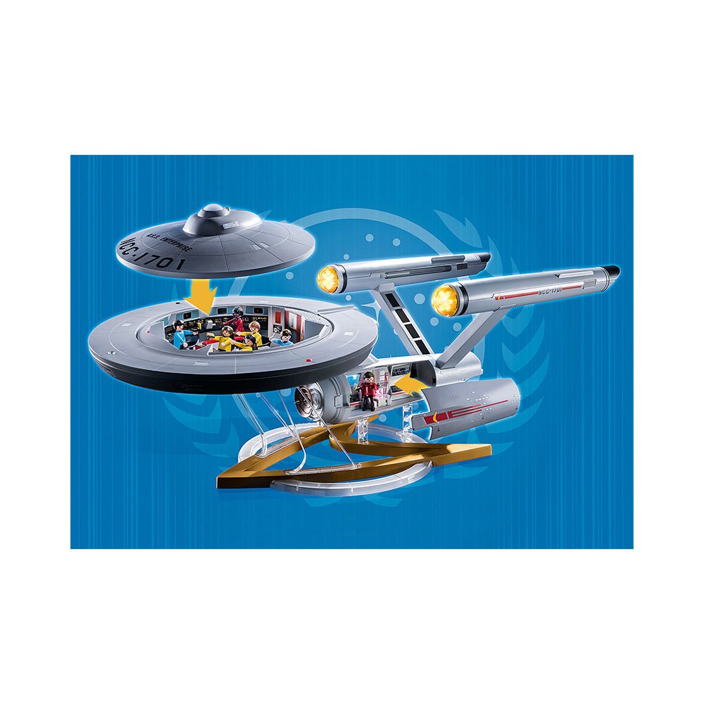 Playmobil Star Trek Star Trek U.S.S. Enterprise NCC - 1701 - Mastermind Toys___223401