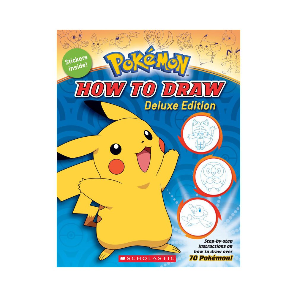 Pokémon: How To Draw Deluxe Edition Book - Mastermind Toys___211126