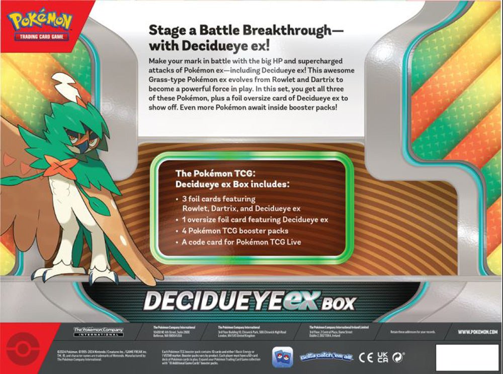 Pokémon TCG: Decidueye ex Box - Mastermind Toys___238927