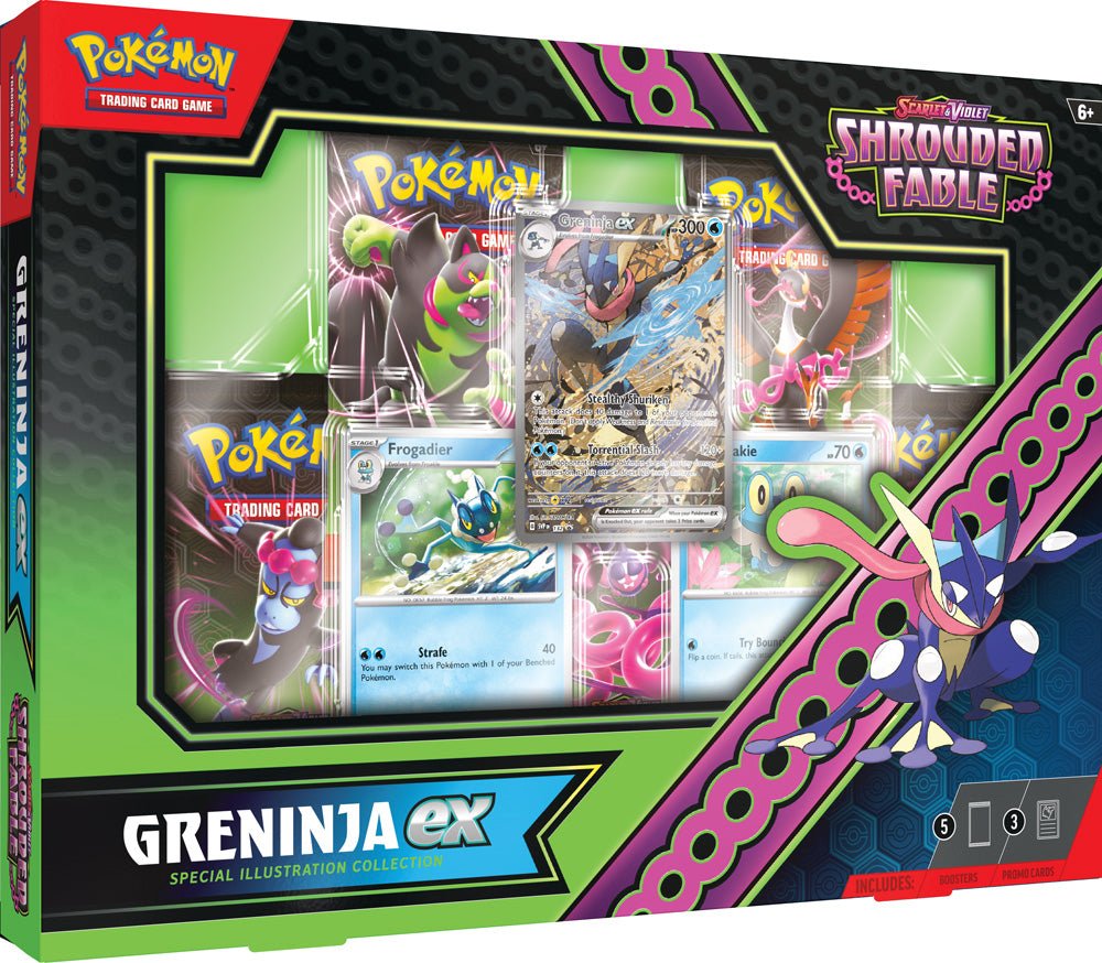 Pokémon TCG: Scarlet & Violet - Kingdra or Greninja ex Special Illustration Collection - Mastermind Toys___235935