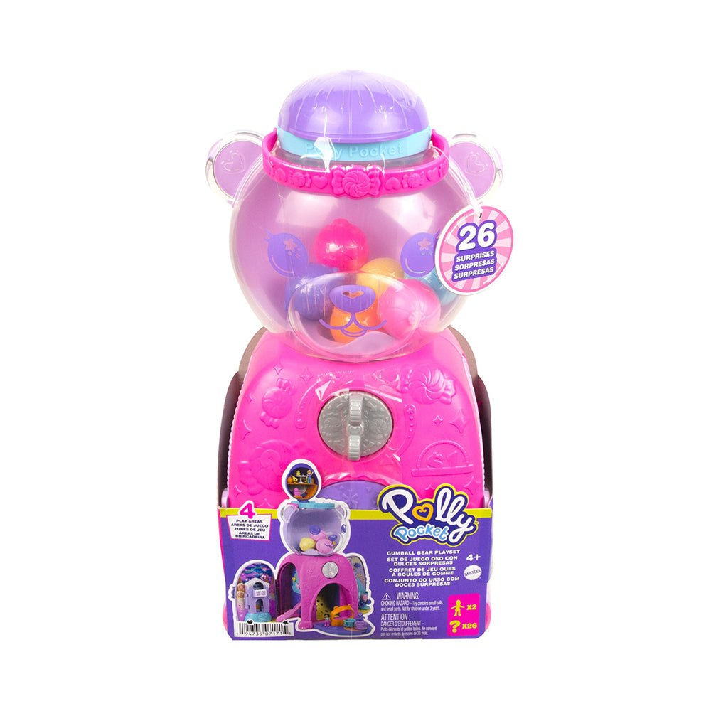 Polly Pocket Travel Toys, Gumball Bear Playset, 2 Dolls and Accessories - Mastermind Toys___227436