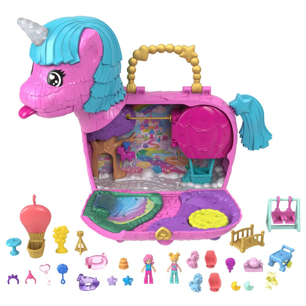 Polly Pocket Unicorn Partyland Playset - Mastermind Toys___235896