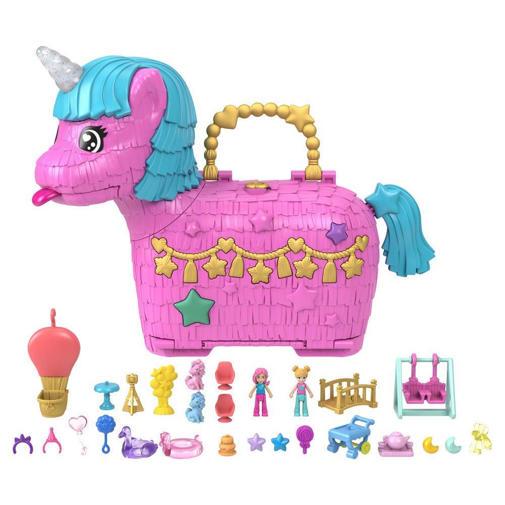 Polly Pocket Unicorn Partyland Playset - Mastermind Toys___235896