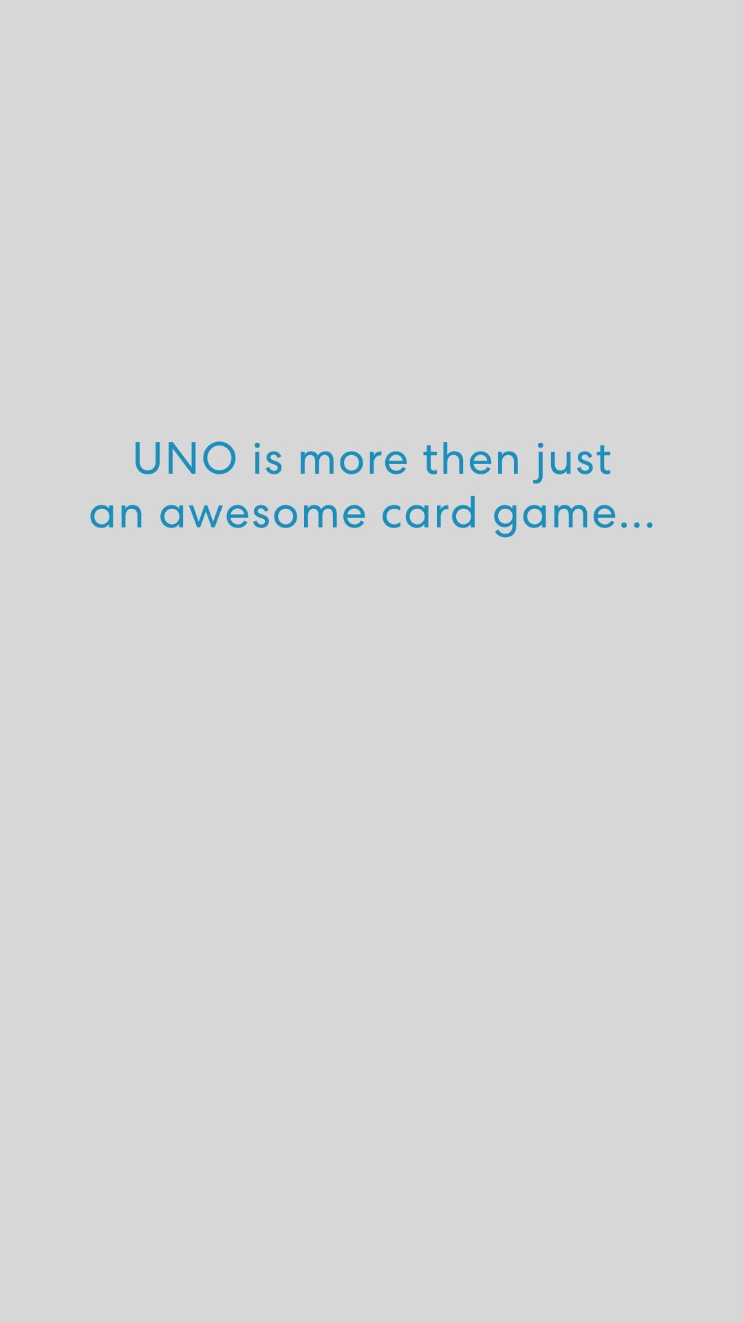 UNO Card Game