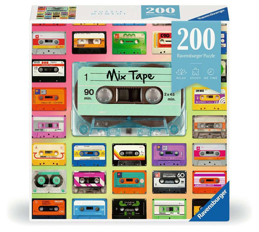 Puzzle Moments: Mix Tape 200 pc Puzzle - Mastermind Toys___238498