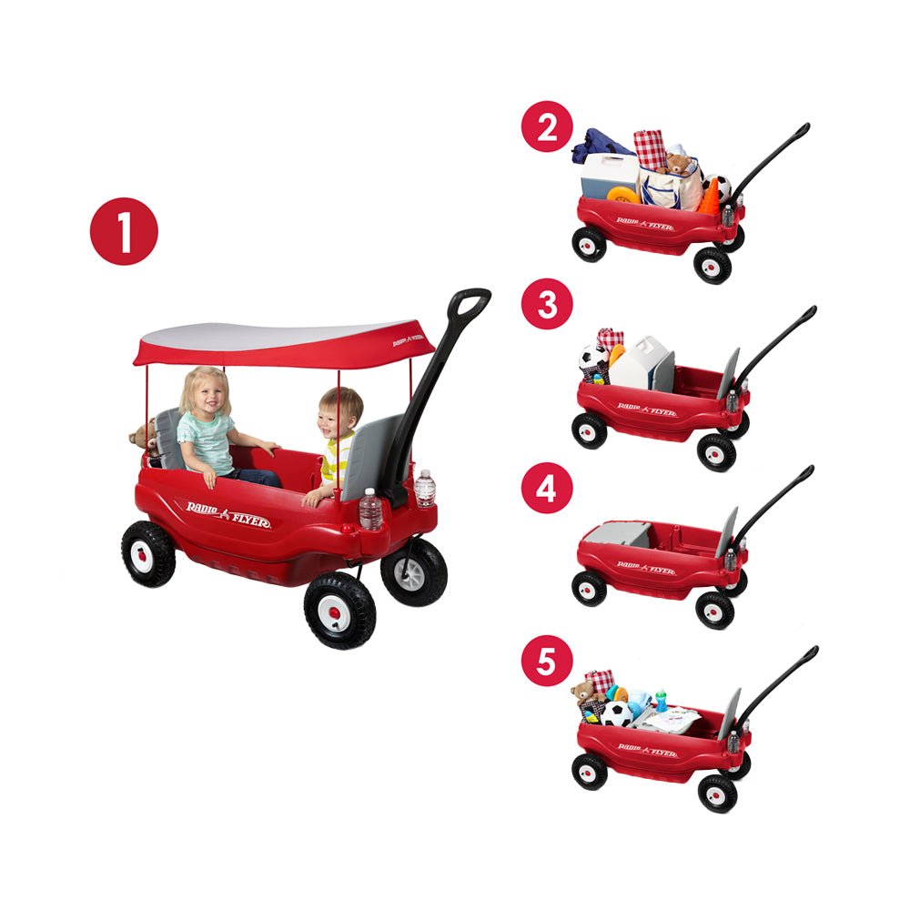 Radio Flyer Deluxe All - Terrain Family Wagon - Mastermind Toys___212830