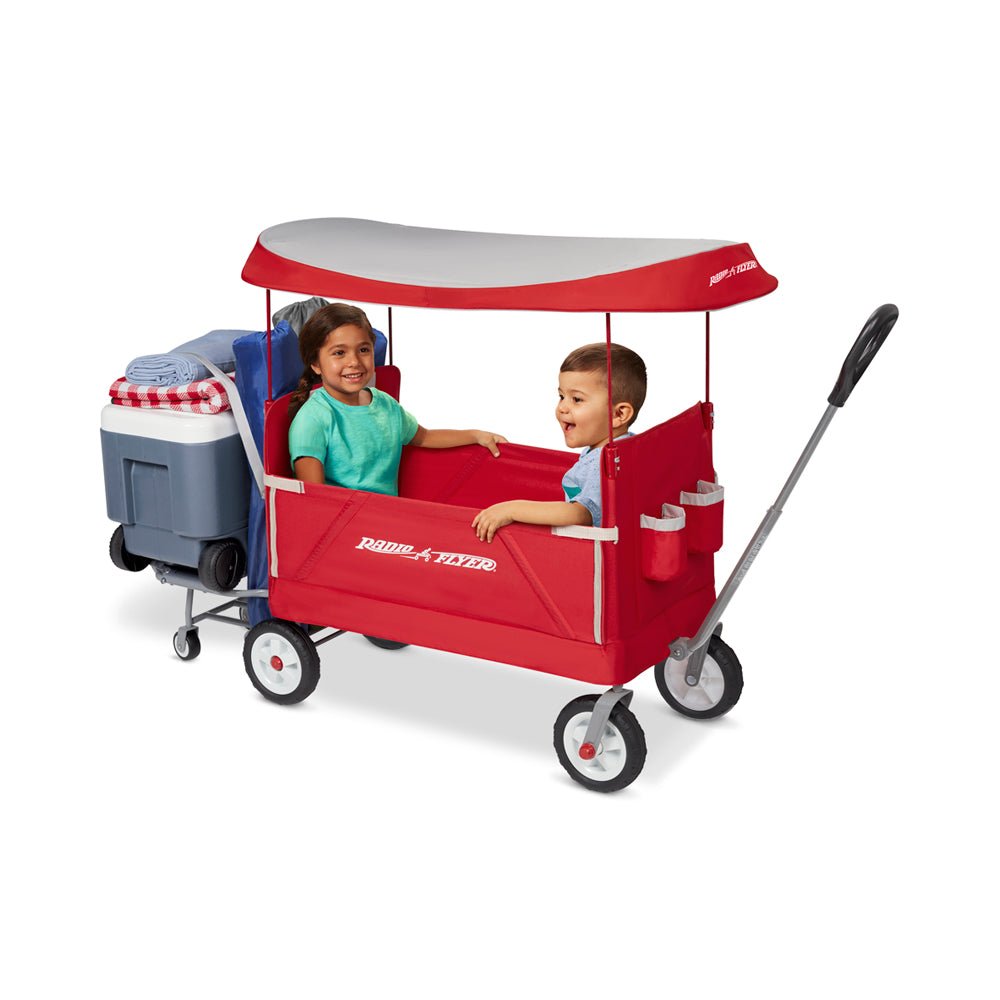 Radio Flyer EZ Fold 3 in 1 Tailgater Wagon with Canopy Mastermind Toys