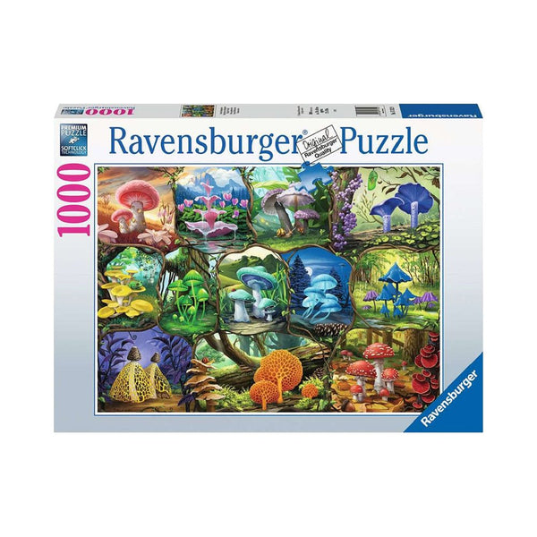 Beautiful popular Mushrooms Ravensburger puzzle