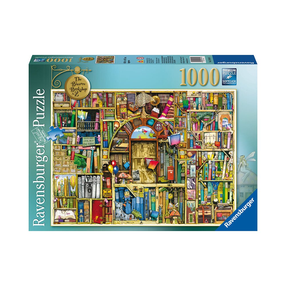 Ravensburger Bizarre Bookshop 1000pc Puzzle - Mastermind Toys___218355