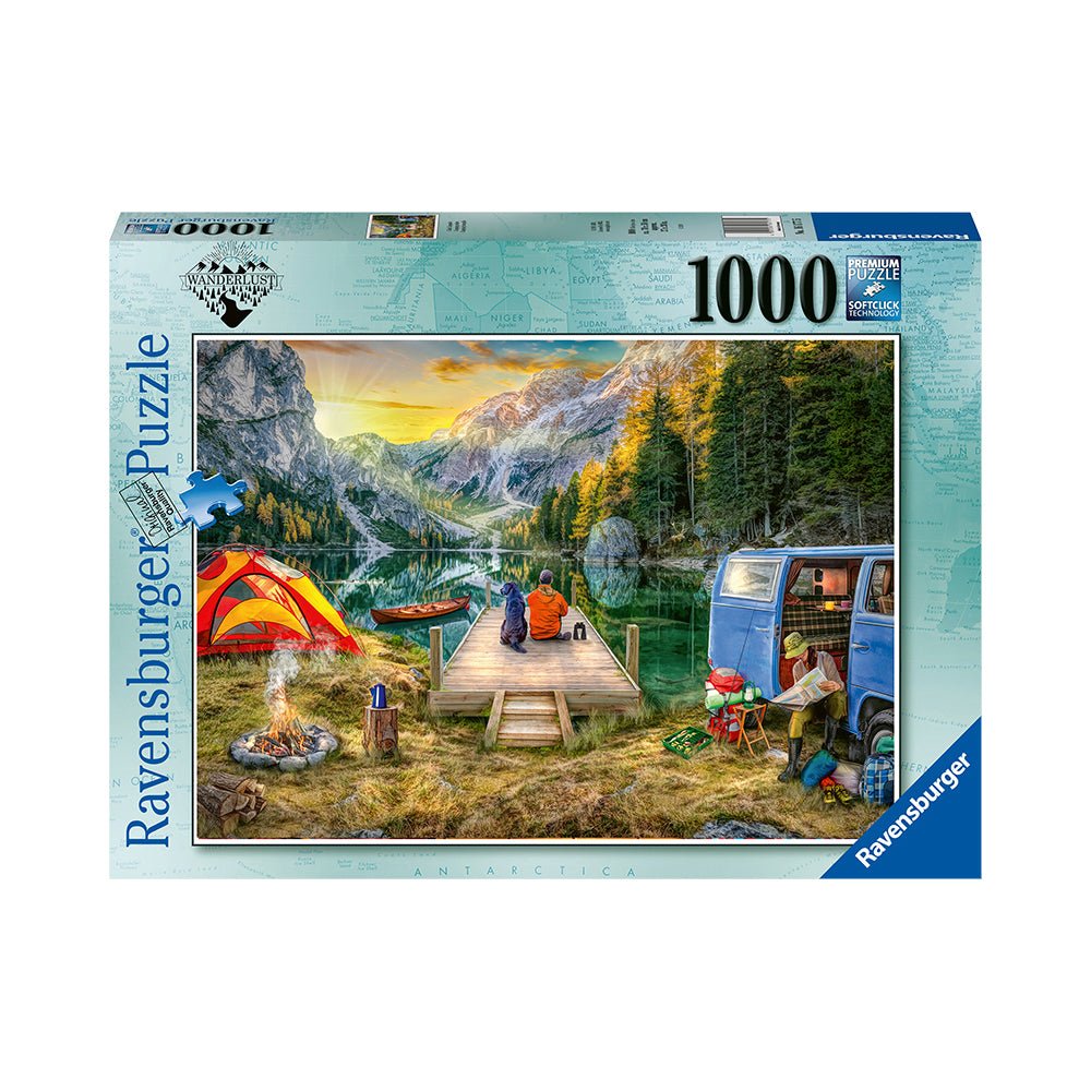 Ravensburger Calm Campsite 1000pc Puzzle - Mastermind Toys___217871