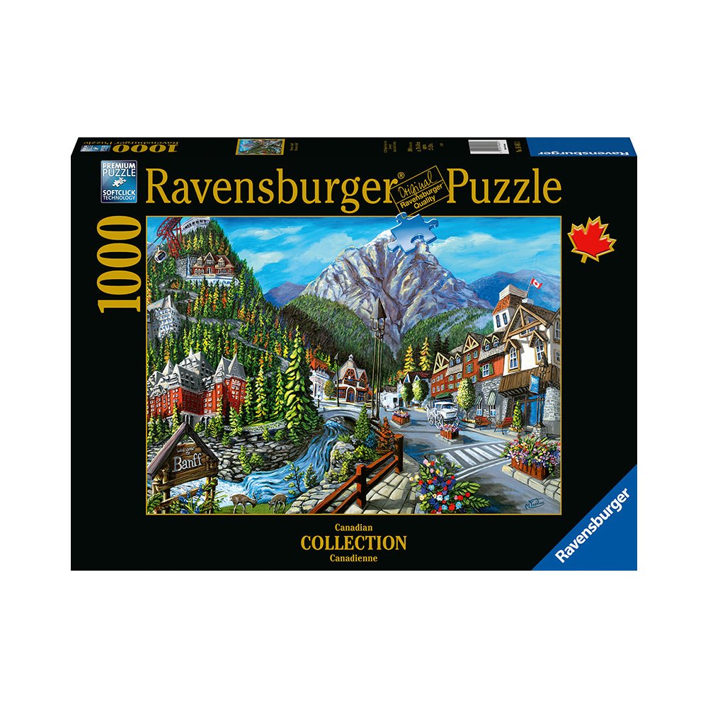 Ravensburger Canadian Collection: Welcome to Banff 1000pc Puzzle - Mastermind Toys___217799