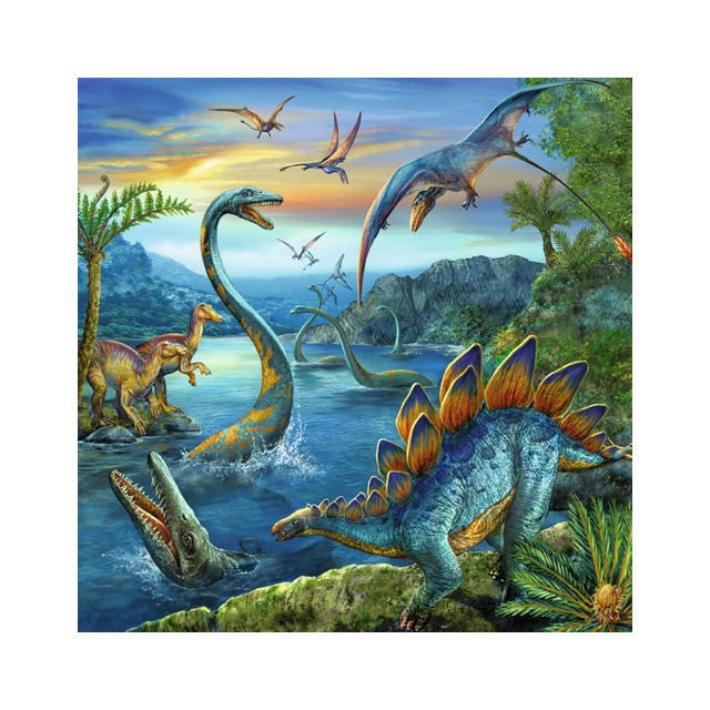 Ravensburger Dinosaur Facination 3 x 49 Piece Puzzles - Mastermind Toys___125175