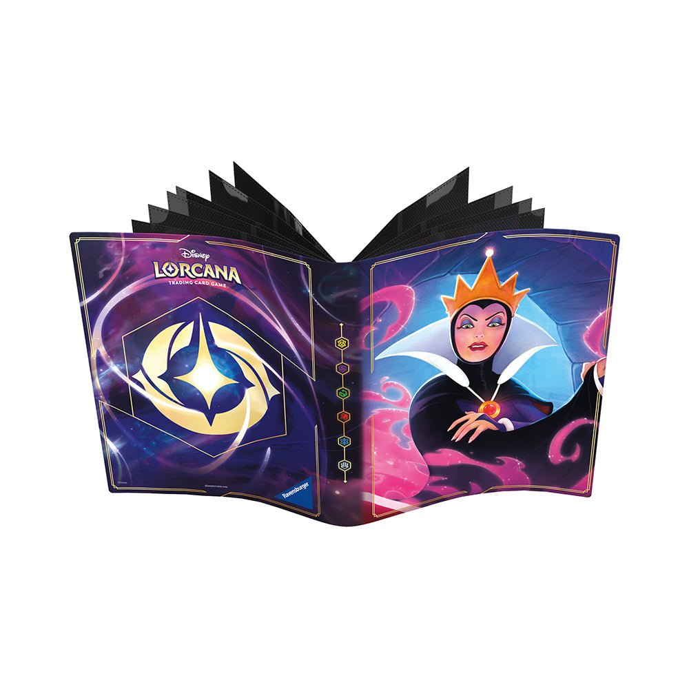 Ravensburger Disney Lorcana: The First Chapter TCG Evil Queen 10 Page Portfolio - Mastermind Toys___229547