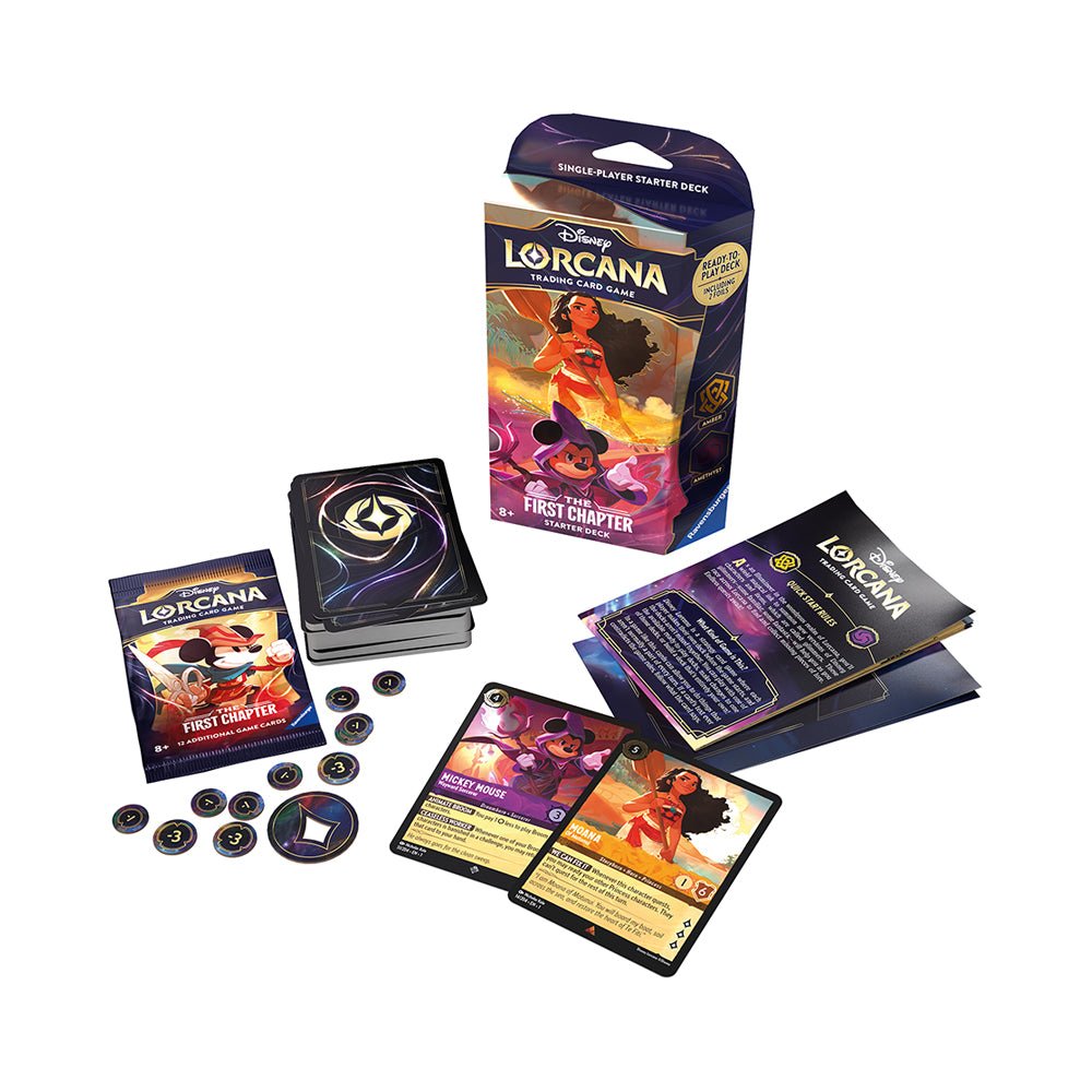 Ravensburger Disney Lorcana: The First Chapter TCG Starter Deck Assortment - Mastermind Toys___229533