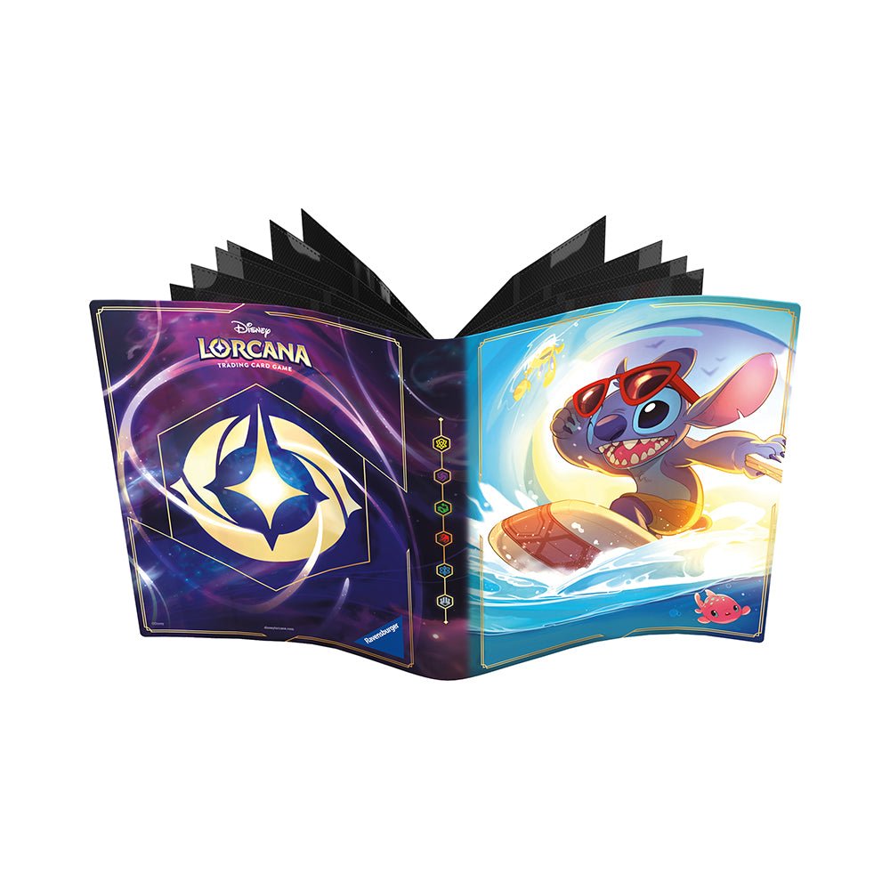 Ravensburger Disney Lorcana: The First Chapter TCG Stitch 10 Page Portfolio - Mastermind Toys___229548