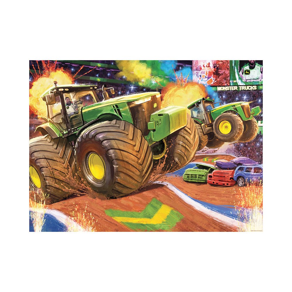 Ravensburger John Deere Big Wheels 100pc Puzzle - Mastermind Toys___223255