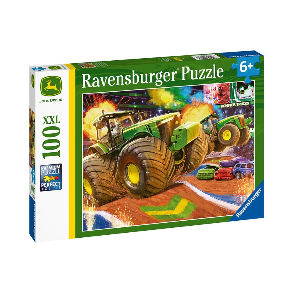 Ravensburger John Deere Big Wheels 100pc Puzzle - Mastermind Toys___223255