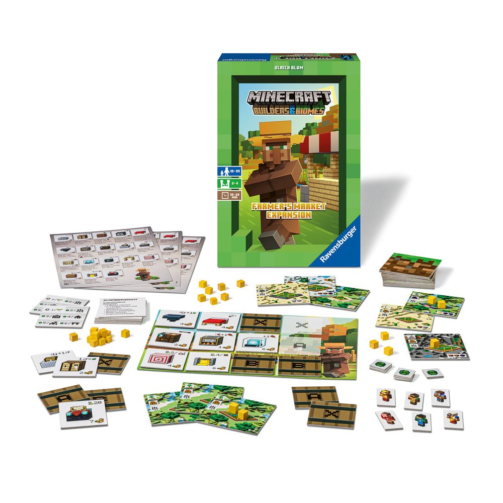 Ravensburger Minecraft Builder & Biomes Farmers Market Expansion - Mastermind Toys___221804