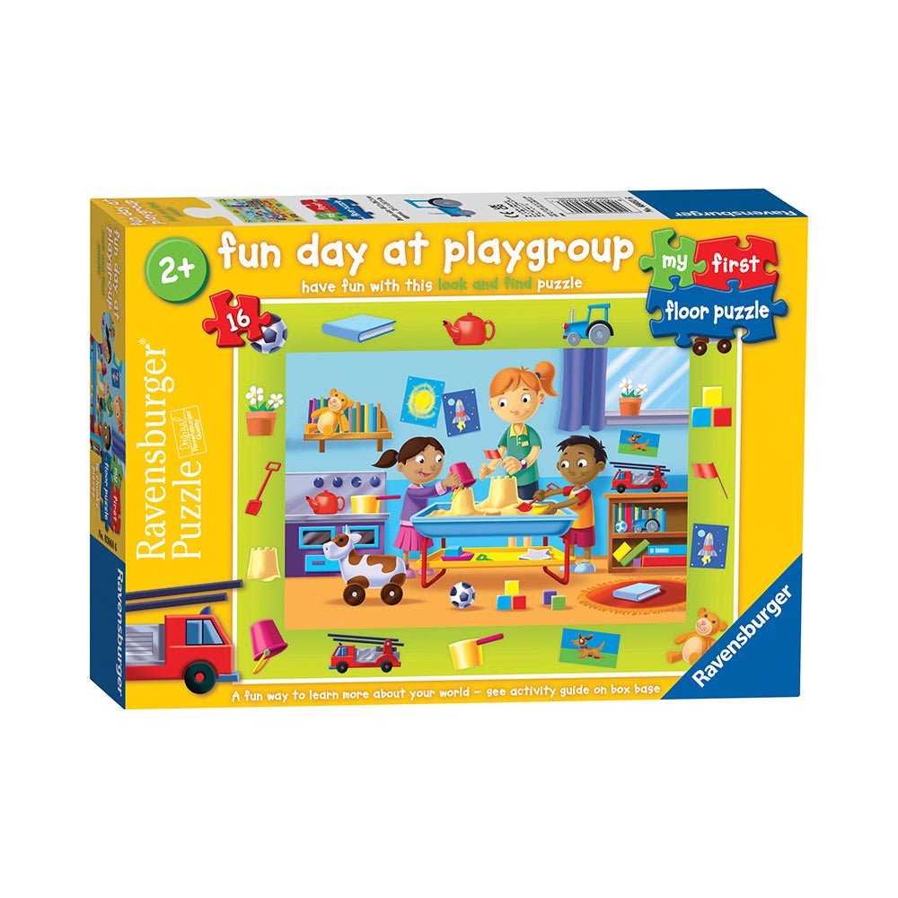 Ravensburger My First Floor Puzzle Fun Day at Play Group 16pc Puzzle - Mastermind Toys___223342