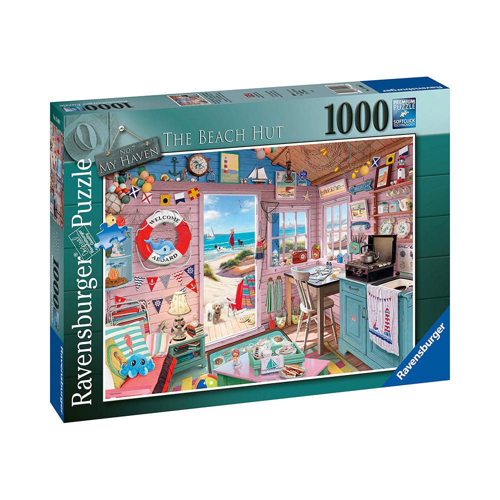 Ravensburger The Beach Hut 1000pc Puzzle - Mastermind Toys___226983