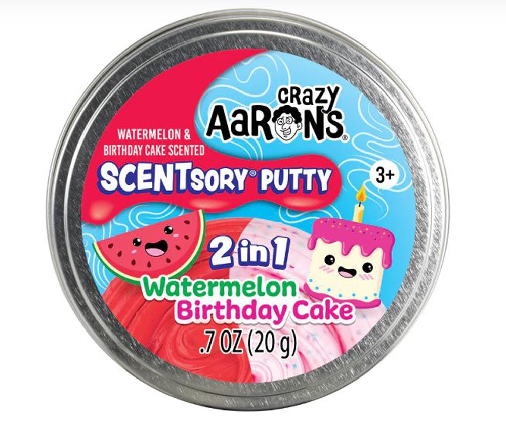 Scentsory® Putty - Duos Watermelon/Birthday Cake - Mastermind Toys___234274