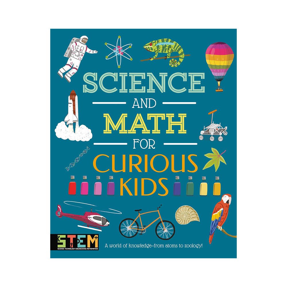 Science and Math for Curious Kids: A World of Knowledge Book - Mastermind Toys___230208