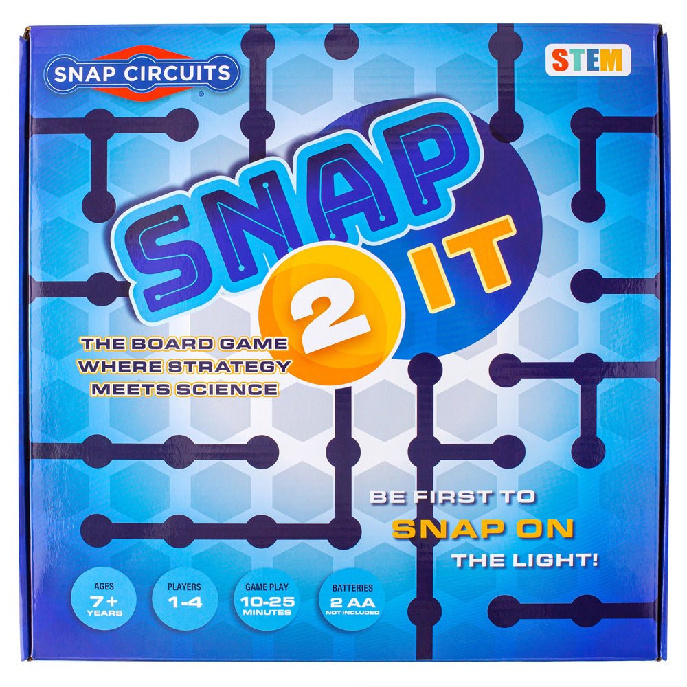 Snap Circuits® Snap - 2 - It Board Game - Mastermind Toys___233395