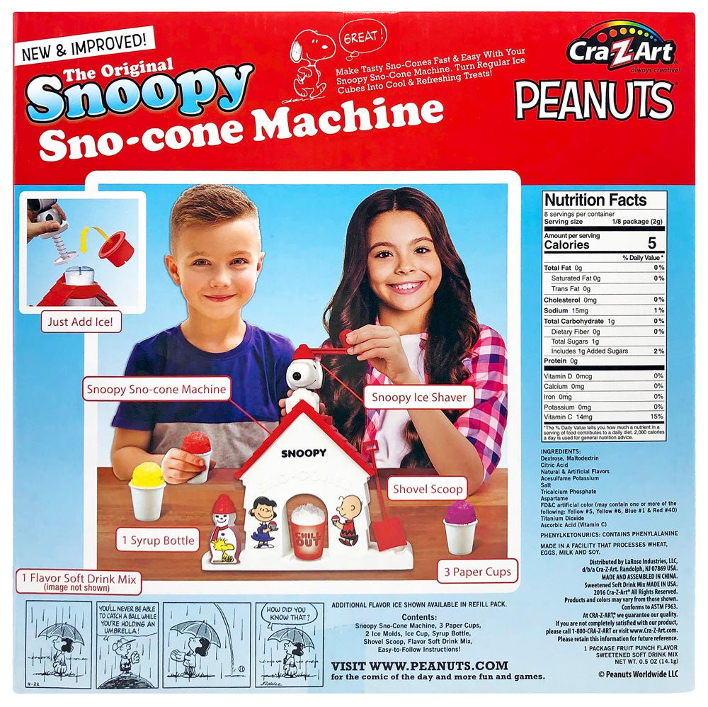 Snoopy Sno - cone Machine - Mastermind Toys___237360