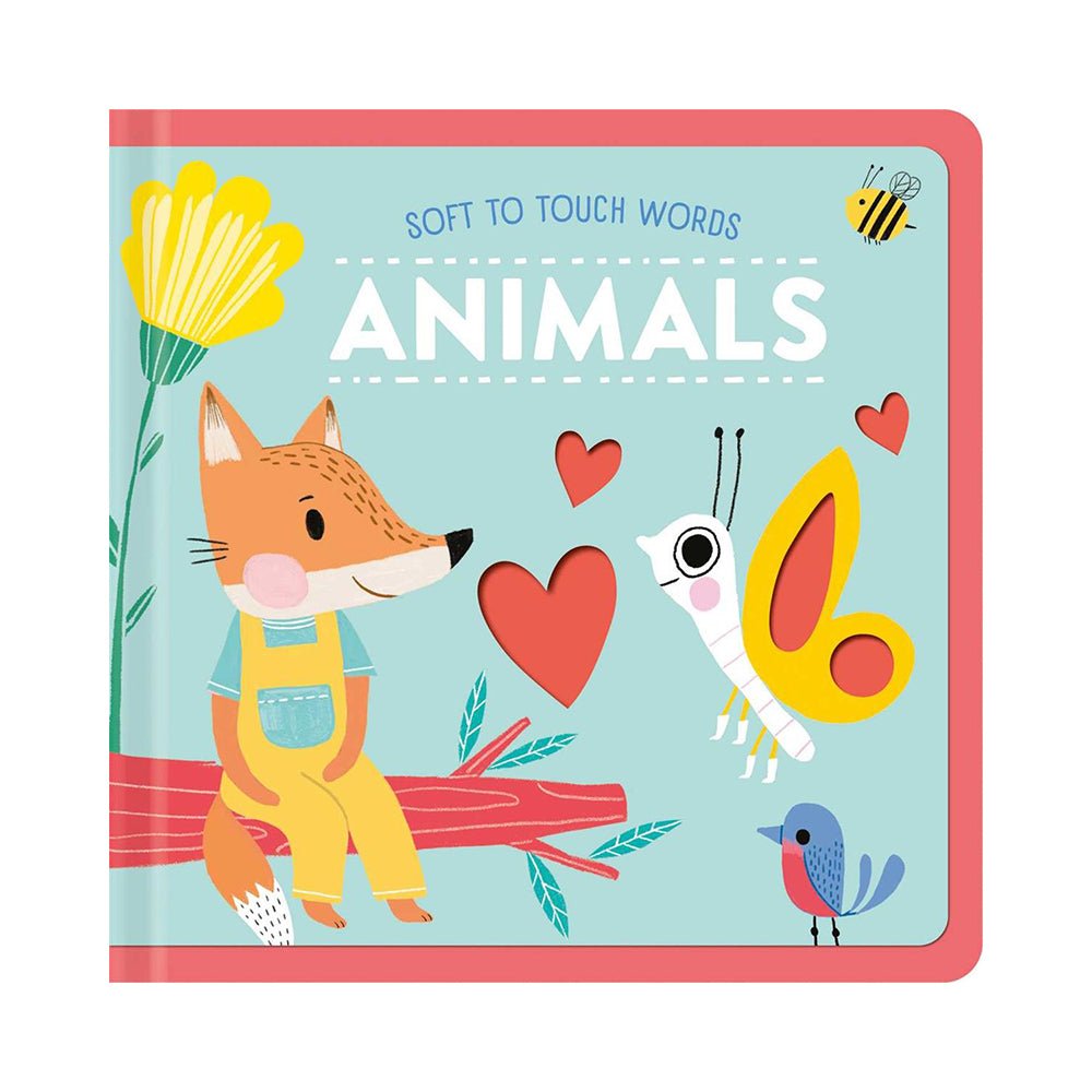 Soft To Touch Words Animals Book - Mastermind Toys___230059