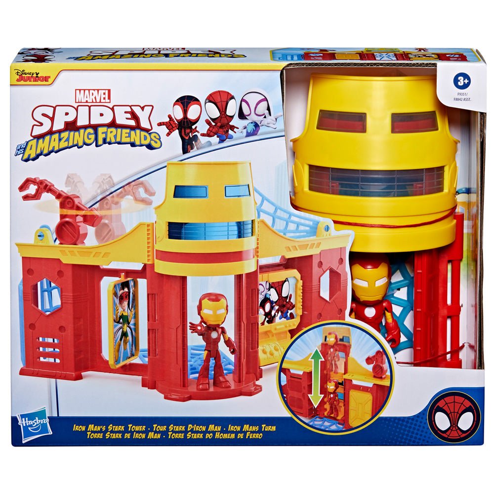 Spidey and His Amazing Friends Stark Tower Playset - Mastermind Toys___234323