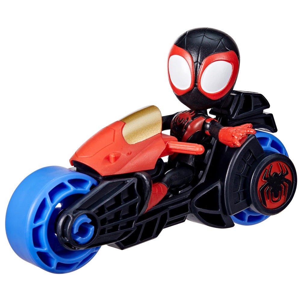 Spidey & Friends Miles Morales & Motorcycle - Mastermind Toys___233934