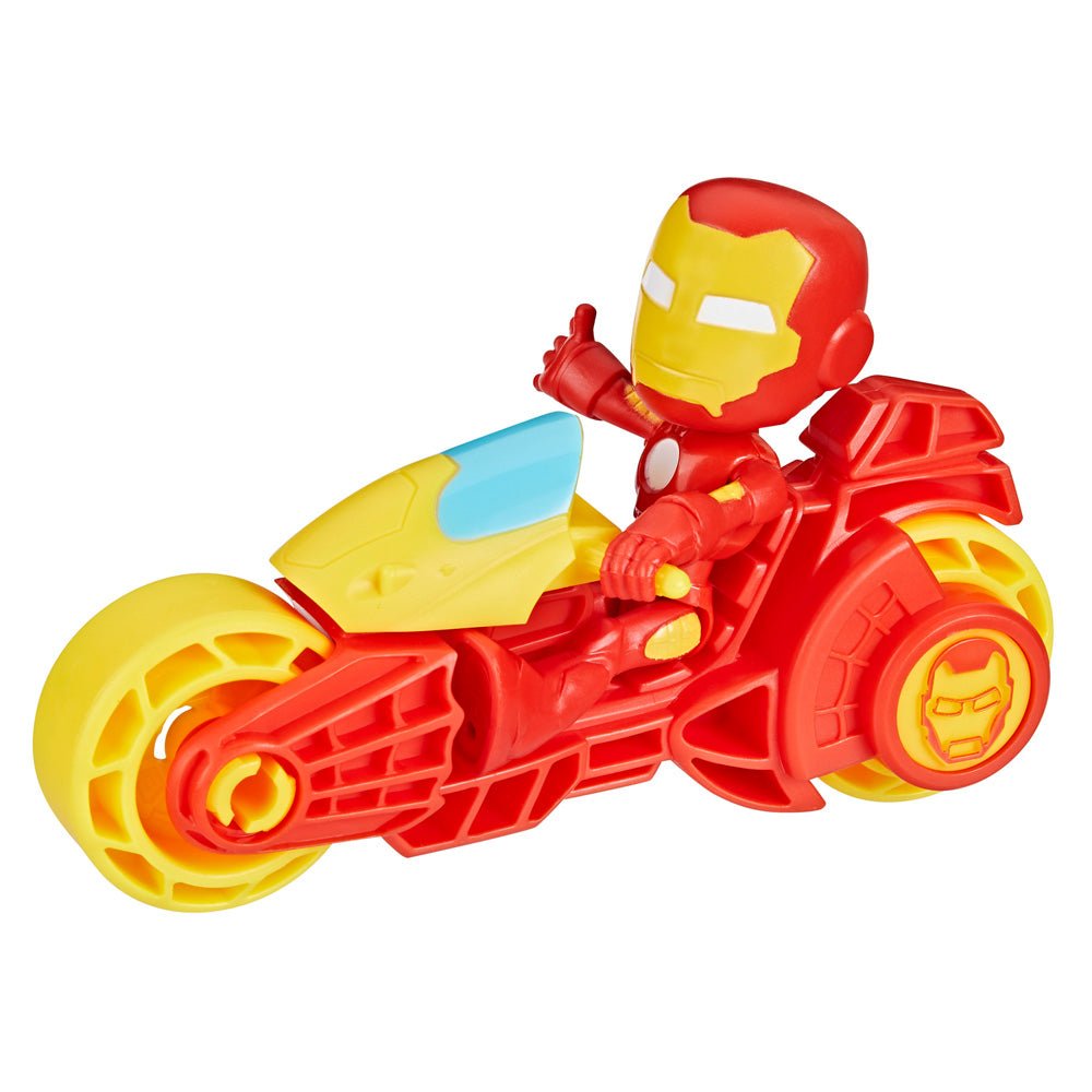 Spidey & His Amazing Friends Iron Man & Motorcycle - Mastermind Toys___233933