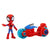 Spidey & His Amazing Friends, Spidey & Motorcycle - Mastermind Toys___233935