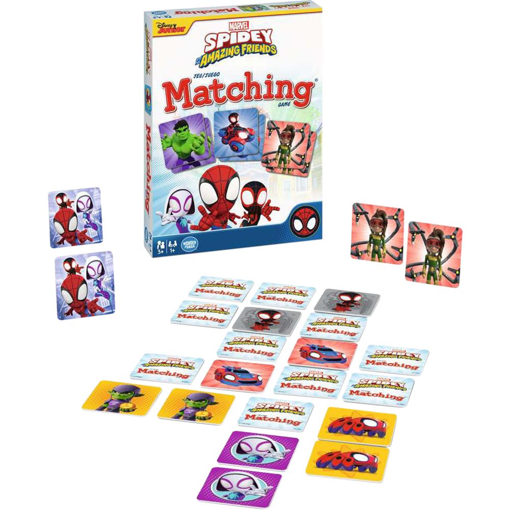 Spidey&Amazing Friends Matching Game - Trilingual - Mastermind Toys___234838