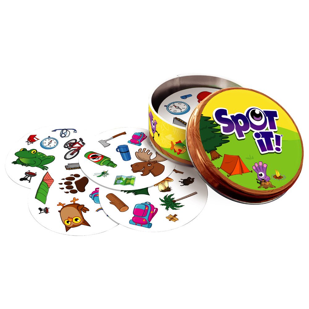 SPOT IT! / DOBBLE - CAMPING (ECO - ML) - Mastermind Toys___236806