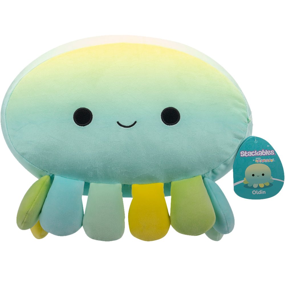 Squishmallows 12" Stackables - Oldin - Green Octopus - Mastermind Toys___241227