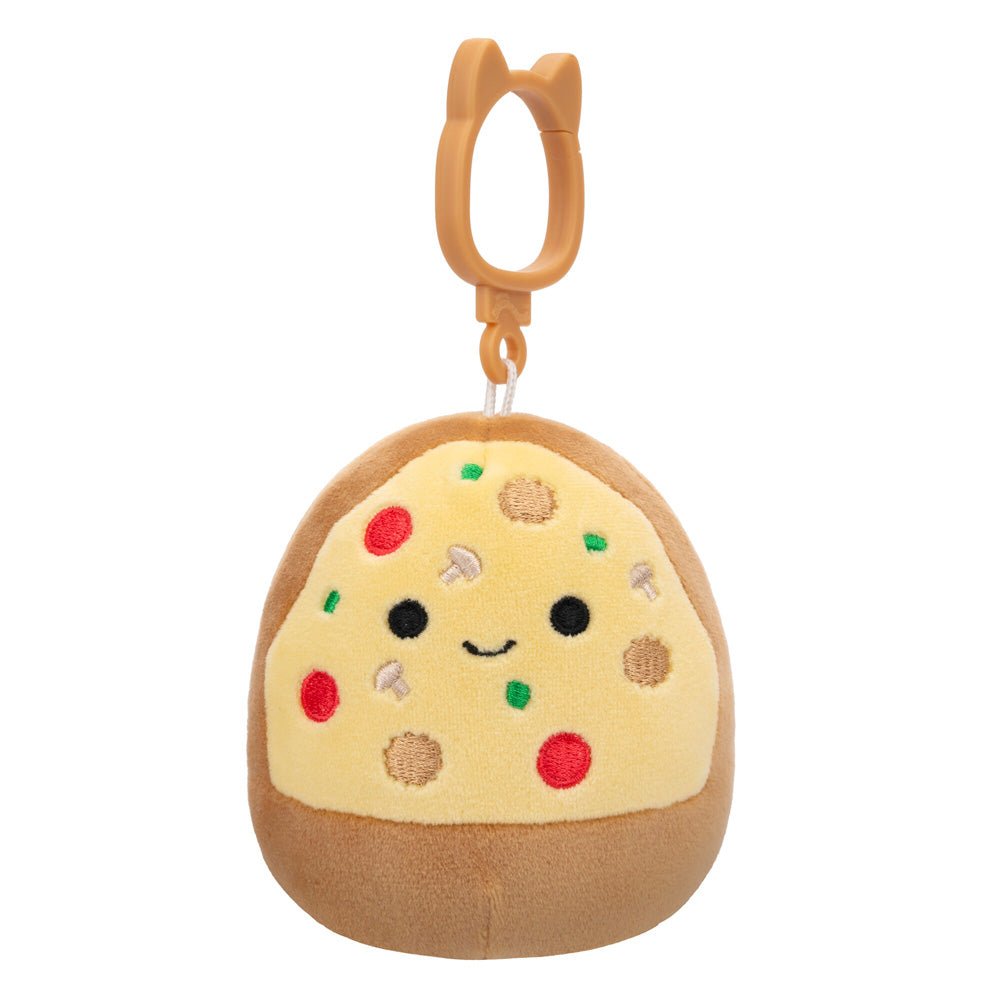 Squishmallows 3.5" Clip - On Plush - Chea Pizza Slice - Mastermind Toys___241198