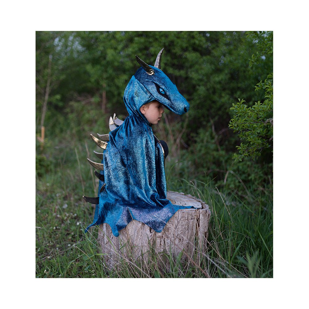 Starry Night Dragon, Teal/Gold, Size 5 - 6 - Mastermind Toys___231566