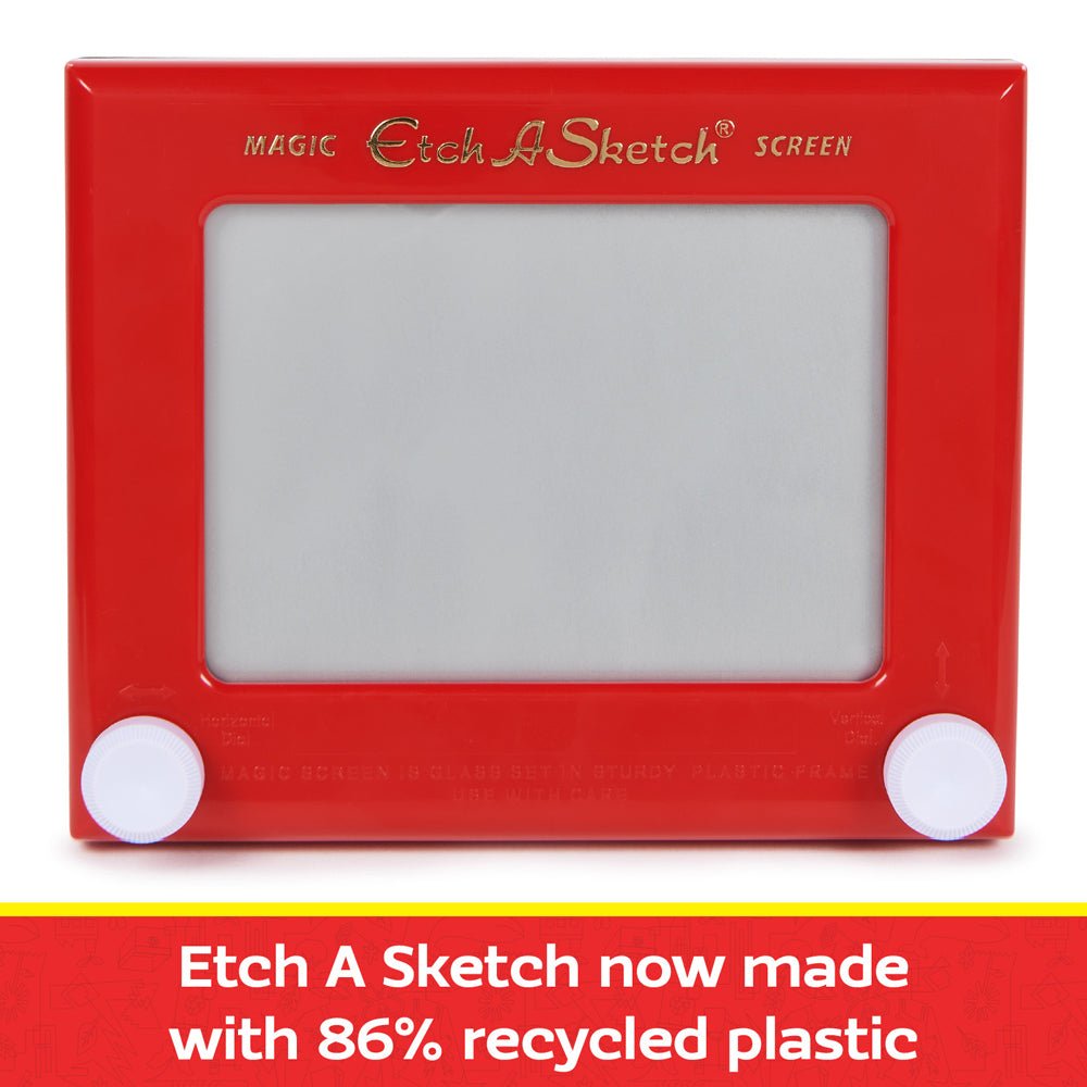 Sustainable Etch - A - Sketch Classic (86% recycled plastic) - Mastermind Toys___231571