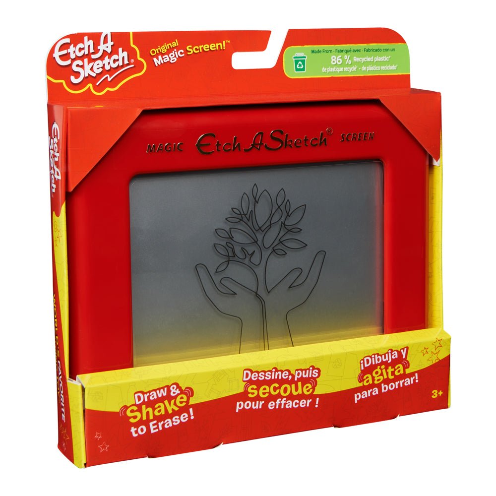 Sustainable Etch - A - Sketch Classic (86% recycled plastic) - Mastermind Toys___231571