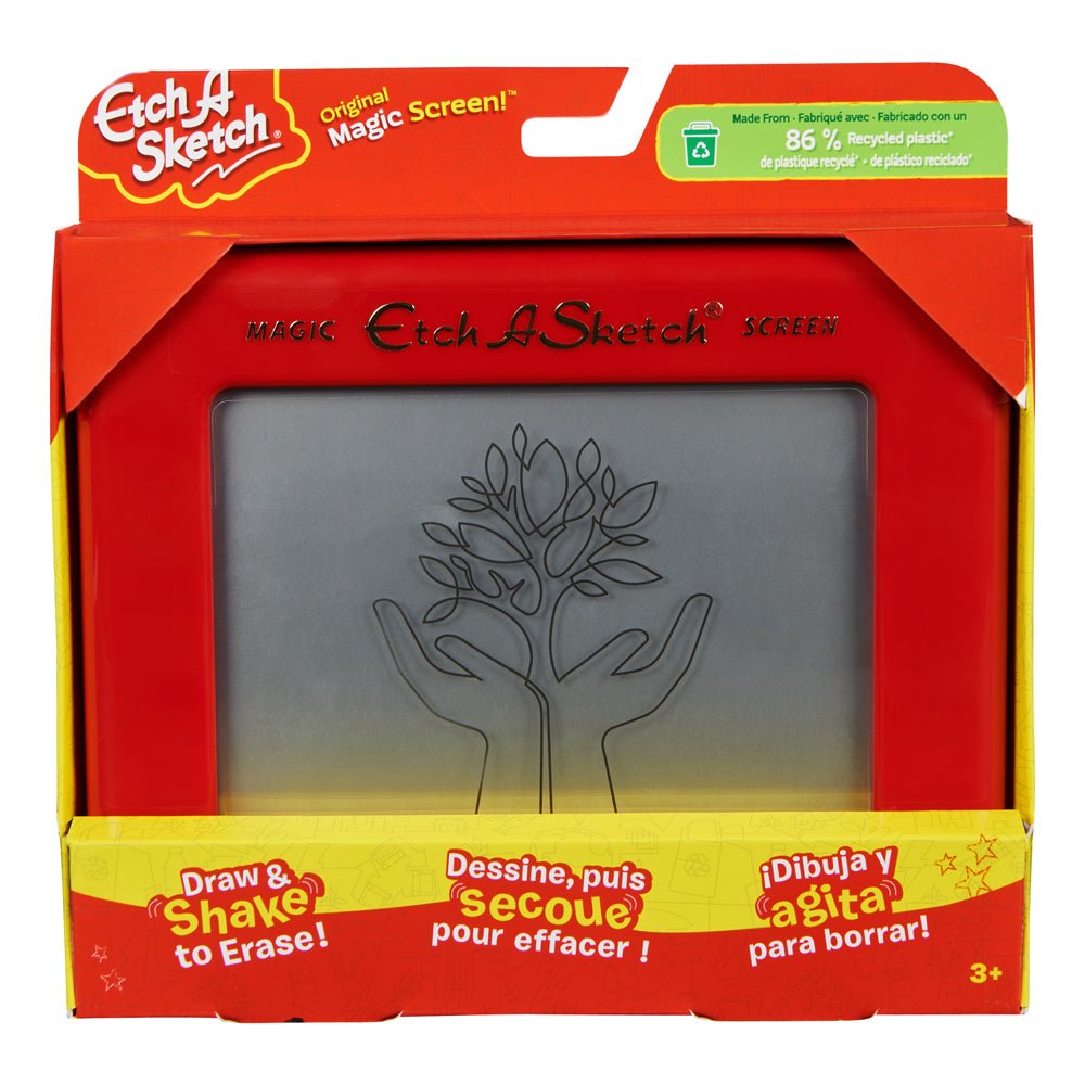 Sustainable Etch - A - Sketch Classic (86% recycled plastic) - Mastermind Toys___231571